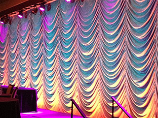 Stage drapes